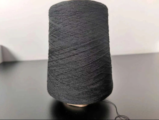 Fabricantes de hilos de fibra de carbono retardante de la llama Índice de oxígeno limitante negro (LOI) 40+ Fibra preoxidada