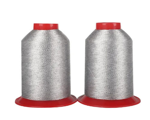 100D/3 Filamentos de fibra de carbono con hilos conductores antiestáticos y costura retorcida