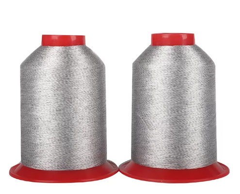 Filamentos de fibra de carbono 100D/3 de hilo conductor antistatico para costura