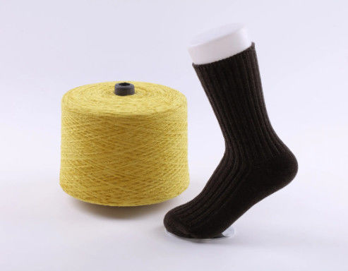 Yarn de poliéster de lujo colorido para tejer Anti-bacterias Anti-pilling
