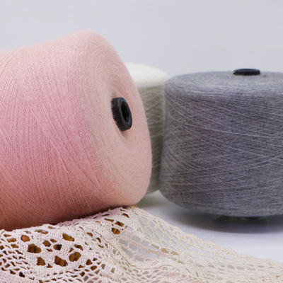 Hilado blendado de acrílico puro y suave, 100% de espuma y 35% de color estirado