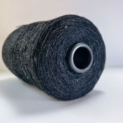 Tejido mezclado confortable Spandex mezclado suéter de hilo elegante cepillado suave teñido tocado 100% de hilo acrílico puro