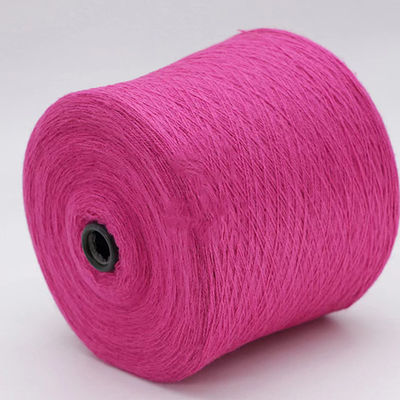 Spandex 18S/2 Macrame en bruto 100% Tensabilidad Color de calidad Nylon 35% algodón mezclado Acrílico blended suave Spun Yarn para tejido