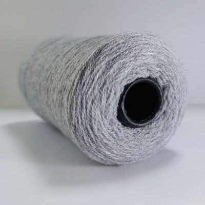 Spandex 18S/2 Macrame en bruto 100% Tensabilidad Color de calidad Nylon 35% algodón mezclado Acrílico blended suave Spun Yarn para tejido