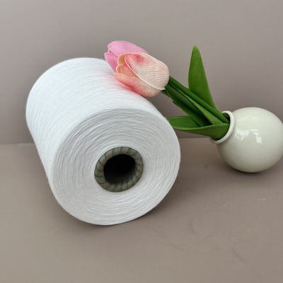 30S/1 High 30F Rayon 20S Original Viscose Mixture Yarn 120D/2 Blanco 3226S/1 Anillo SPUN Hijo melangeado
