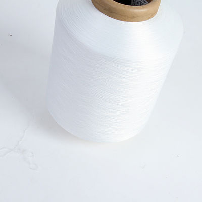 100/48 Ply Air 75D Revestido de poliéster Revestido de hilo de espandéx 87% Elasticidad Filamento de caucho