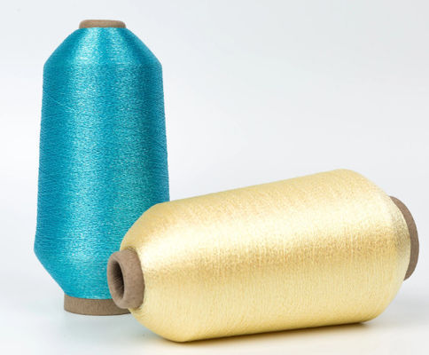 150d 5000y 128g Rayon sin retorcer hilo metálico de bordado de hilo para máquina